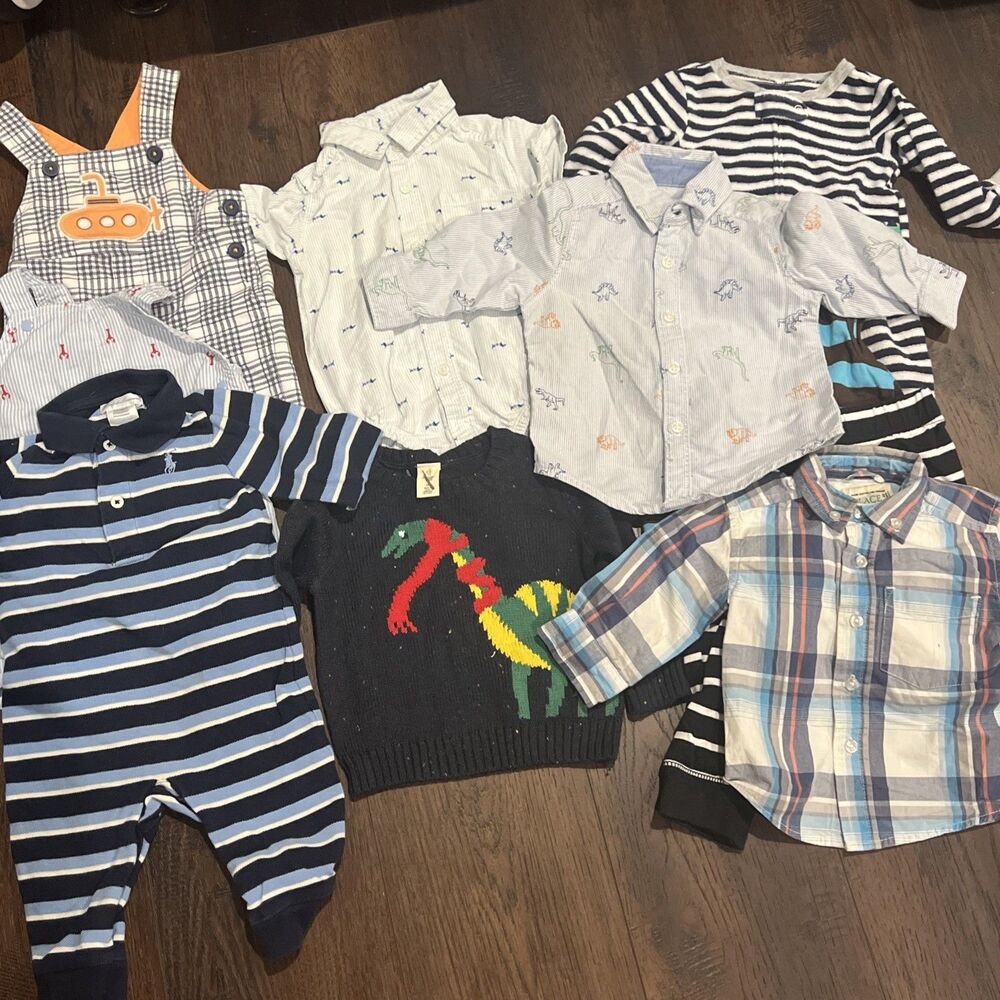 Baby Boy Clothing Lot 6-9 months Infant Tucker Tate Ralph Lauren All Seasons